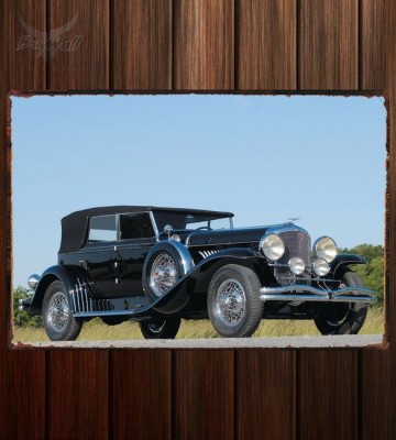 Металлическая табличка Duesenberg J Convertible Sedan by Murphy 247